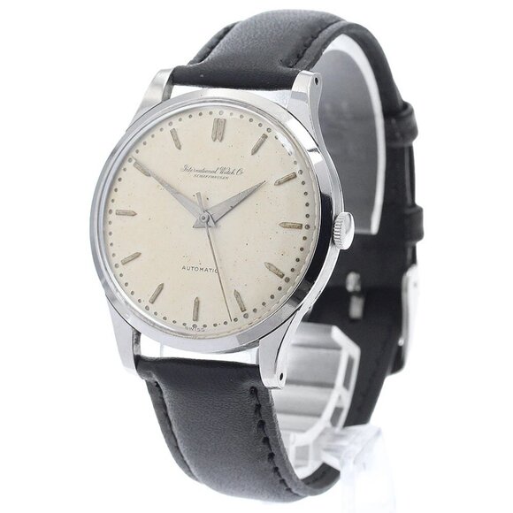 IWC SCHAFFHAUSEN Cal.853 Silver Dial Automatic Men's Watch